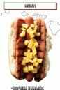 хот дог са шунком и ананасом
