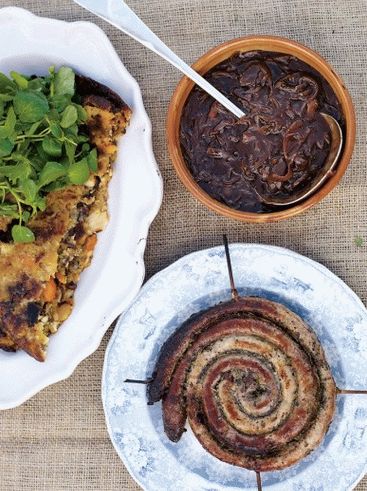 Пхото Буббле & Скуицк - печени купус и кромпир са кобасицама и луком од Јамиеја Оливера