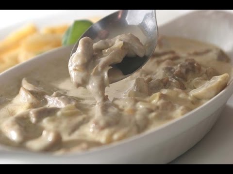 Говеђи строганофф из јетре