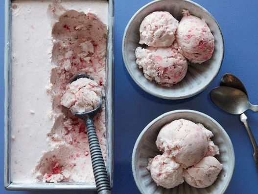 Јагода сладолед без сладоледа