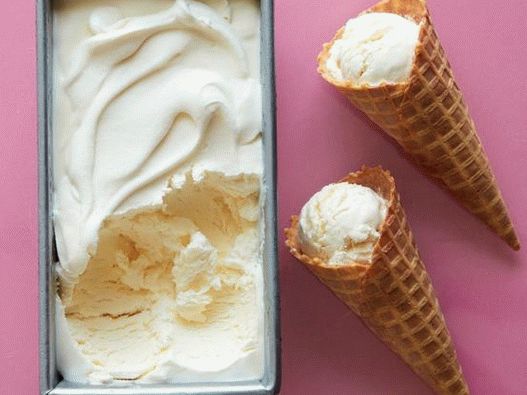 Сладолед од ванилије без сладоледа