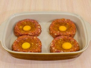 "Гнезда" млевеног меса