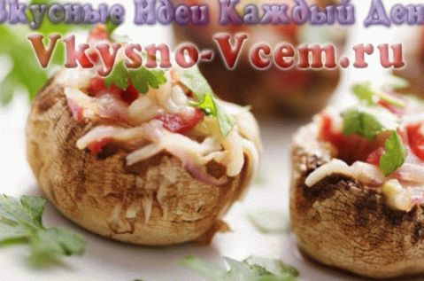 Шешири пуњени гљивама