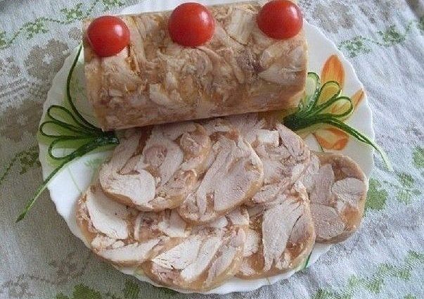 Пилећи колач у боци