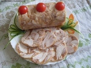 Пилећи колач у боци