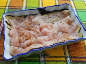 Пилећи филе са патлиџаном у рерни - 1