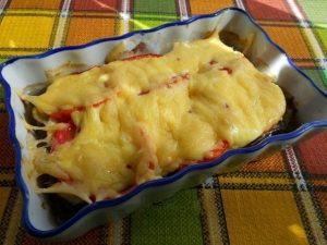 Пилећи филе са патлиџаном у рерни - 4