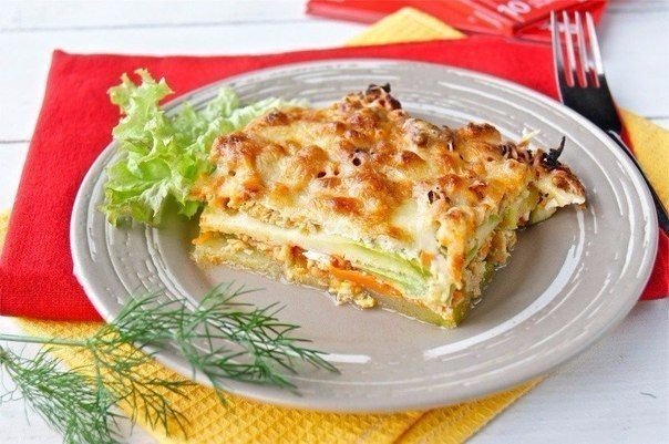Тиквице лазање