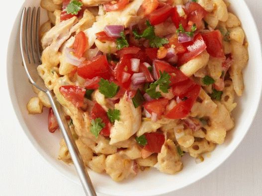 Максиронски мексички сир и пилећи макарони