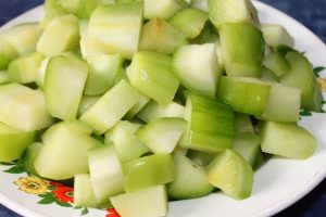 Печени куицхе са тиквицама