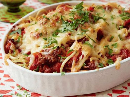 Печени капелини са умаком од меса