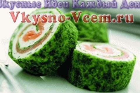 Ролл с црвеном рибом и сиром