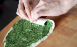 Ролада од спанаћ а