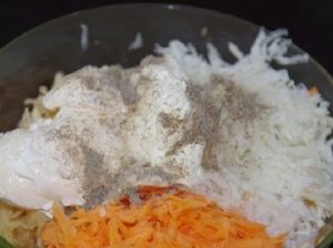 Салата од белог ротквица