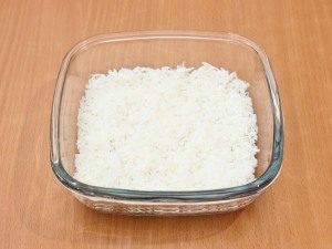 Салата од мимозе са саури