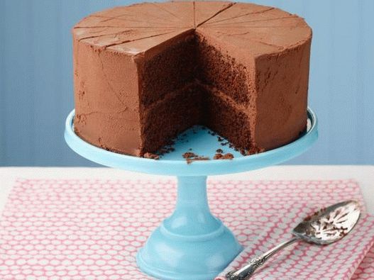 Фото чоколадна торта са мајонезом