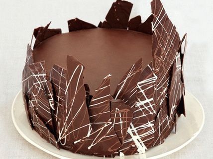 Фото чоколадна торта са ганацхе кремом