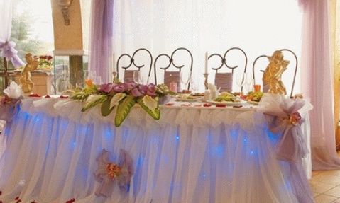 Декорација за свадбени сто