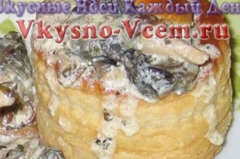 Салата од пужева са печуркама