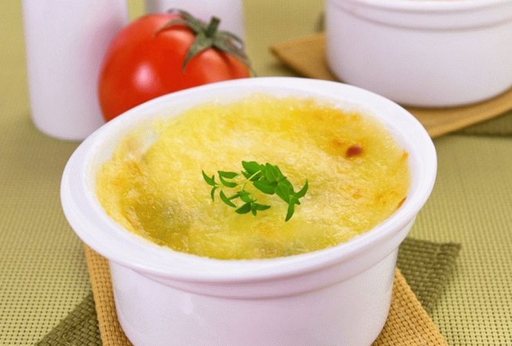 Пржена јаја са моцарелом